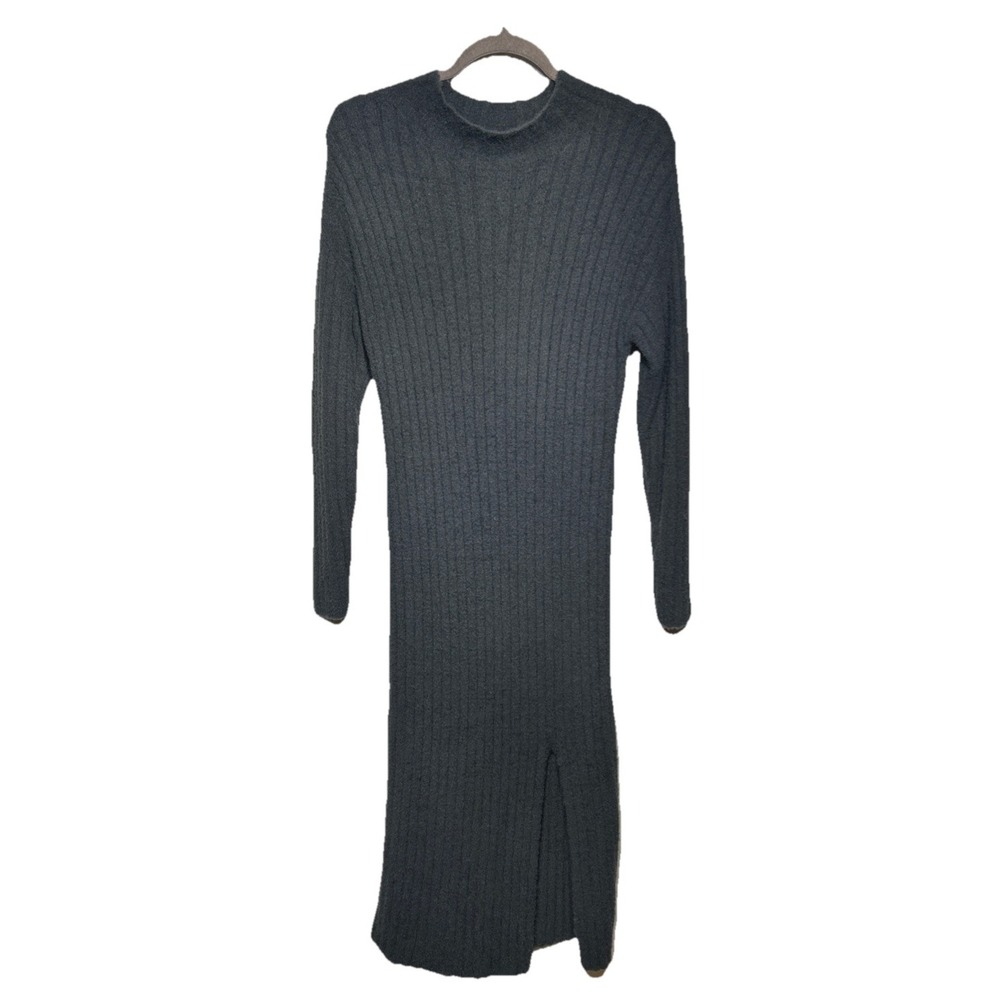Aerie Ribbed Long Sweater Dress Gray Women's Size Small NWOT